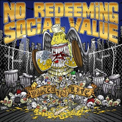 No Redeeming Social Value Wasted For Life Vinyl LP USED