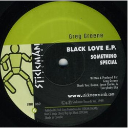 Greg Greene Black Love E.P. Vinyl 12" USED