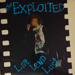 The Exploited Live Lewd Lust Vinyl LP USED