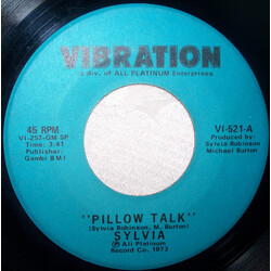 Sylvia Robinson Pillow Talk Vinyl 7" USED