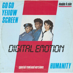 Digital Emotion Go Go Yellow Screen Vinyl 12" USED