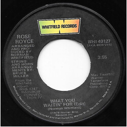 Rose Royce What You Waitin' For Vinyl 7" USED