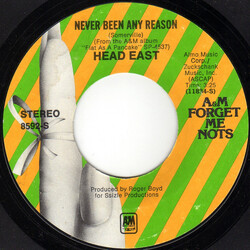 Head East Never Been Any Reason / Love Me Tonight Vinyl 7" USED