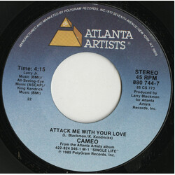 Cameo Attack Me With Your Love Vinyl 7" USED