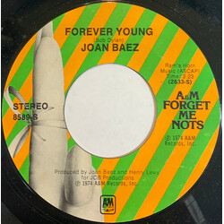 Joan Baez Forever Young / Diamonds And Rust Vinyl 7" USED
