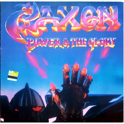 Saxon Power & The Glory Vinyl LP USED