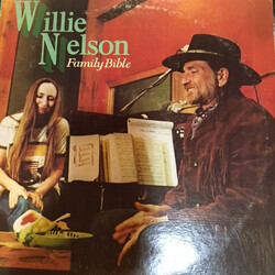 Willie Nelson Family Bible Vinyl LP USED