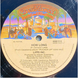 Lipps, Inc. How Long Vinyl 12" USED