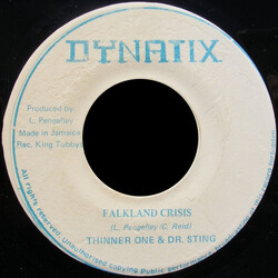 Thinner One / Dr Sting Falkland Crisis / World War Three Vinyl 7" USED