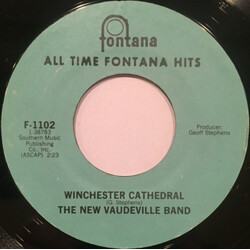 The New Vaudeville Band Winchester Cathedral Vinyl 7" USED
