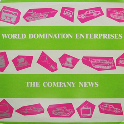 World Domination Enterprises The Company News Vinyl 12" USED