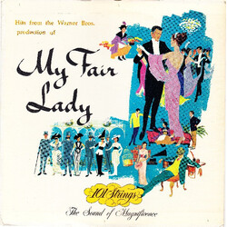 101 Strings Hits From The Warner Bros. Production Of My Fair Lady Vinyl LP USED