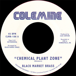 Black Market Brass Chemical Plant Zone / Sagat Theme Vinyl 7" USED