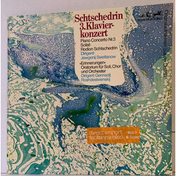 Родион Щедрин Konzert Fur Klavier Und Orchester Nr. 3 / Erinnerungen Vinyl LP USED