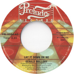 Gerald Mallory Lay It Down On Me Vinyl 7" USED