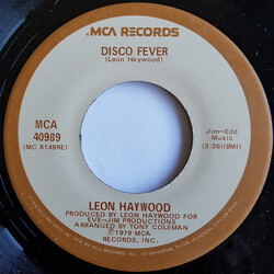 Leon Haywood Disco Fever / Self Respect Vinyl 7" USED
