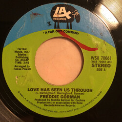 Freddie Gorman Love Has Seen Us Through / Alive Again Vinyl 7" USED