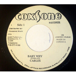 The Cables Baby Why Vinyl 7" USED