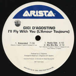 Gigi D'Agostino I'll Fly With You (L'Amour Toujours) Vinyl 12" USED