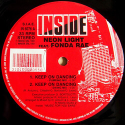 Neon Light / Fonda Rae Keep On Dancing Vinyl 12" USED