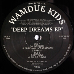 Wamdue Kids Deep Dreams EP Vinyl 12" USED