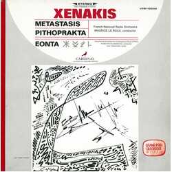Iannis Xenakis Metastasis / Pithoprakta / Eonta Vinyl LP USED
