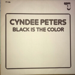 Cyndee Peters Black Is The Color Vinyl LP USED