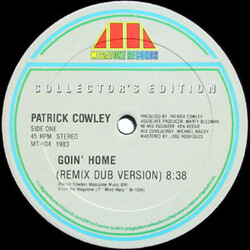 Patrick Cowley Goin' Home / Tech-No-Logical World Vinyl 12" USED