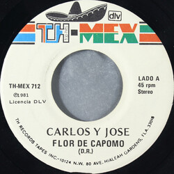 Carlos Y Jose Flor De Capomo Vinyl 7" USED