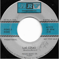 Rene & Rene Las Cosas / Lloraras Vinyl 7" USED
