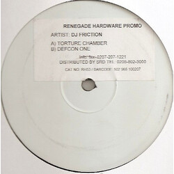 DJ Friction Torture Chamber / Defcon One Vinyl 12" USED