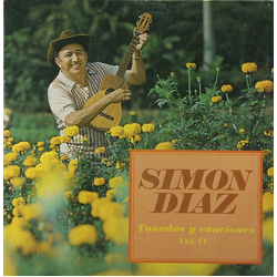 Simon Diaz Tonadas y Canciones Vol. IV Vinyl LP USED