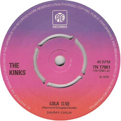 The Kinks Lola Vinyl 7" USED
