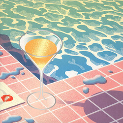 The Breeze (8) Cocktails By The Pool Vinyl 12" USED