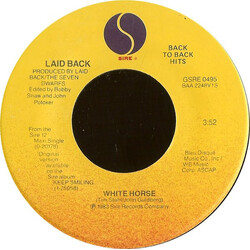 Laid Back White Horse / Sunshine Reggae Vinyl 7" USED
