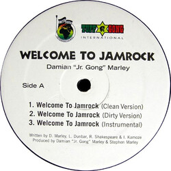 Damian Marley Welcome To Jamrock / Lyrical .44 (Dancehall Remix) Vinyl 12" USED
