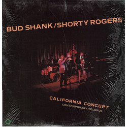Bud Shank / Shorty Rogers California Concert Vinyl LP USED