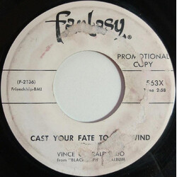 Vince Guaraldi Trio Cast Your Fate To The Wind / Samba De Orpheus Vinyl 7" USED