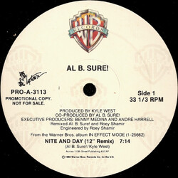 Al B. Sure! Nite And Day Vinyl 12" USED