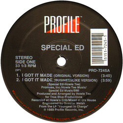 Special Ed I Got It Made / Hoedown Vinyl 12" USED