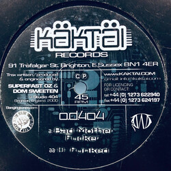 OD404 Bad Mother Fucker / D Funked Vinyl 12" USED