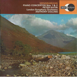 Felix Mendelssohn-Bartholdy / Peter Katin / London Symphony Orchestra / Anthony Collins (2) Piano Concertos Nos. 1 & 2 Vinyl LP USED