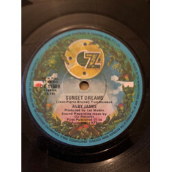 Alby James Sunset Dreams / Pushed Too Long Vinyl 7" USED