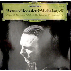Arturo Benedetti Michelangeli / Frédéric Chopin 10 Mazurkas / Prélude Op. 45 / Ballade Op.23 / Scherzo Op. 31 Vinyl LP USED