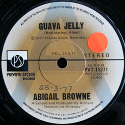 Abigail Browne Guava Jelly Vinyl 7" USED