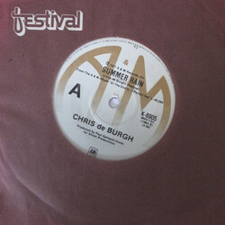 Chris de Burgh Summer Rain Vinyl 7" USED