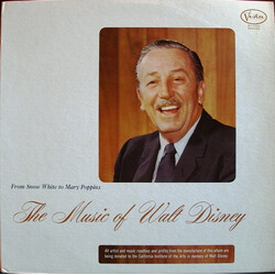 Various The Music Of Walt Disney Vinyl LP USED