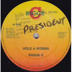 Ragga G Hold A Woman Vinyl 12" USED