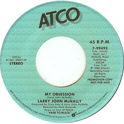 Larry John McNally My Obsession Vinyl 7" USED