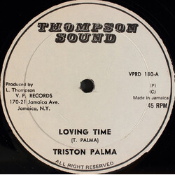 Tristan Palmer Loving Time / Undying Love Vinyl 12" USED